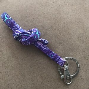 Vera Bradley Lanyard Lilac Tapestry